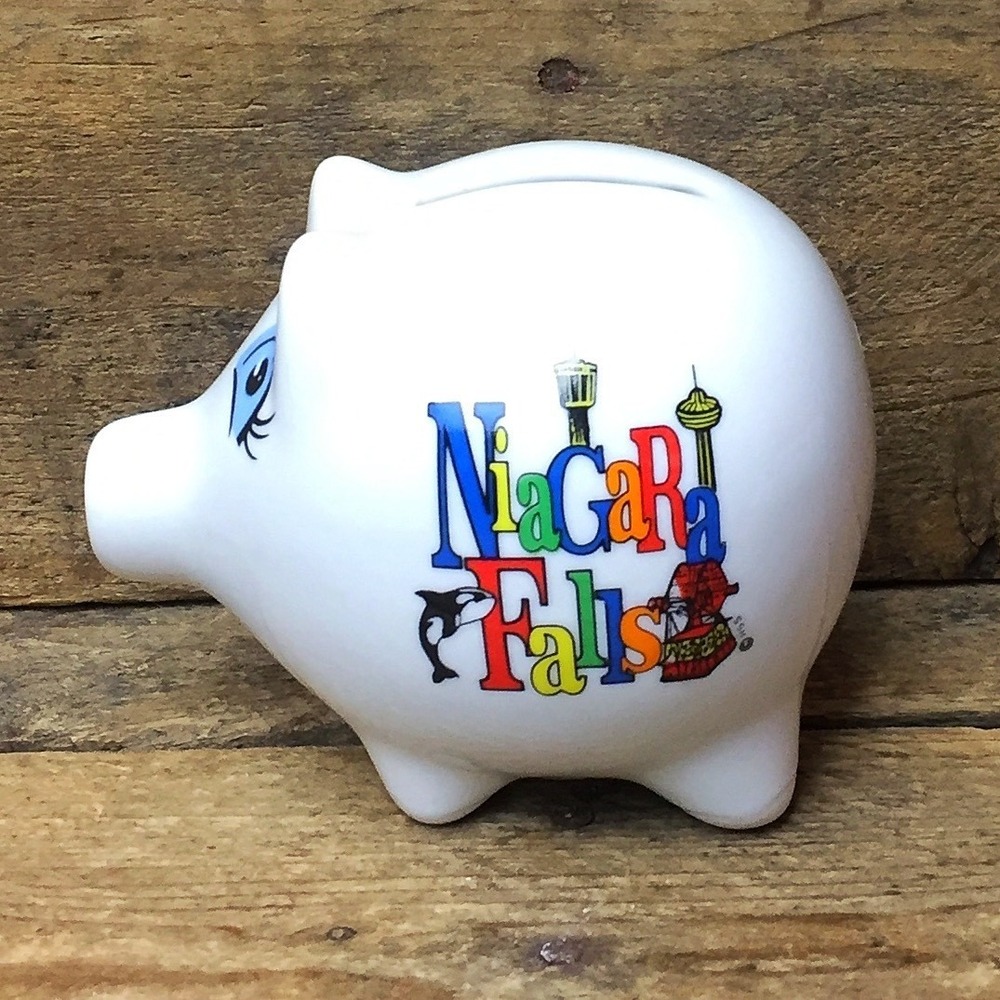 Mini Niagara Falls Piggy Bank